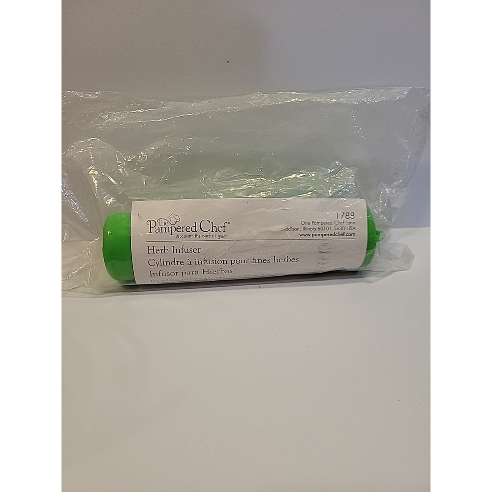 Pampered Chef HERB INFUSER Fruit Juice Tea NIP NEW!